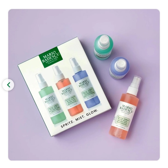 Mario Badescu Other - Mario Badescu Spritz Mist Glow Set